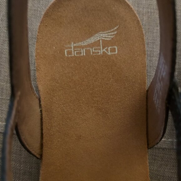 Dansko "Rowan Waxy," burnished black, women's size 42/US 11 - Picture 8 of 8